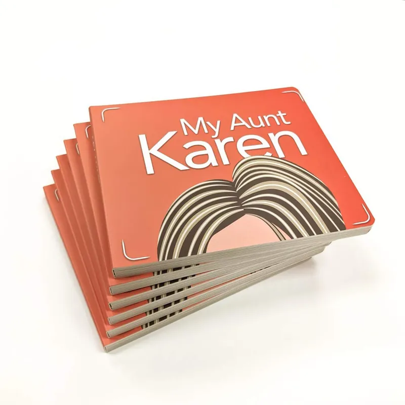 A stack of My Aunt Karen board books.